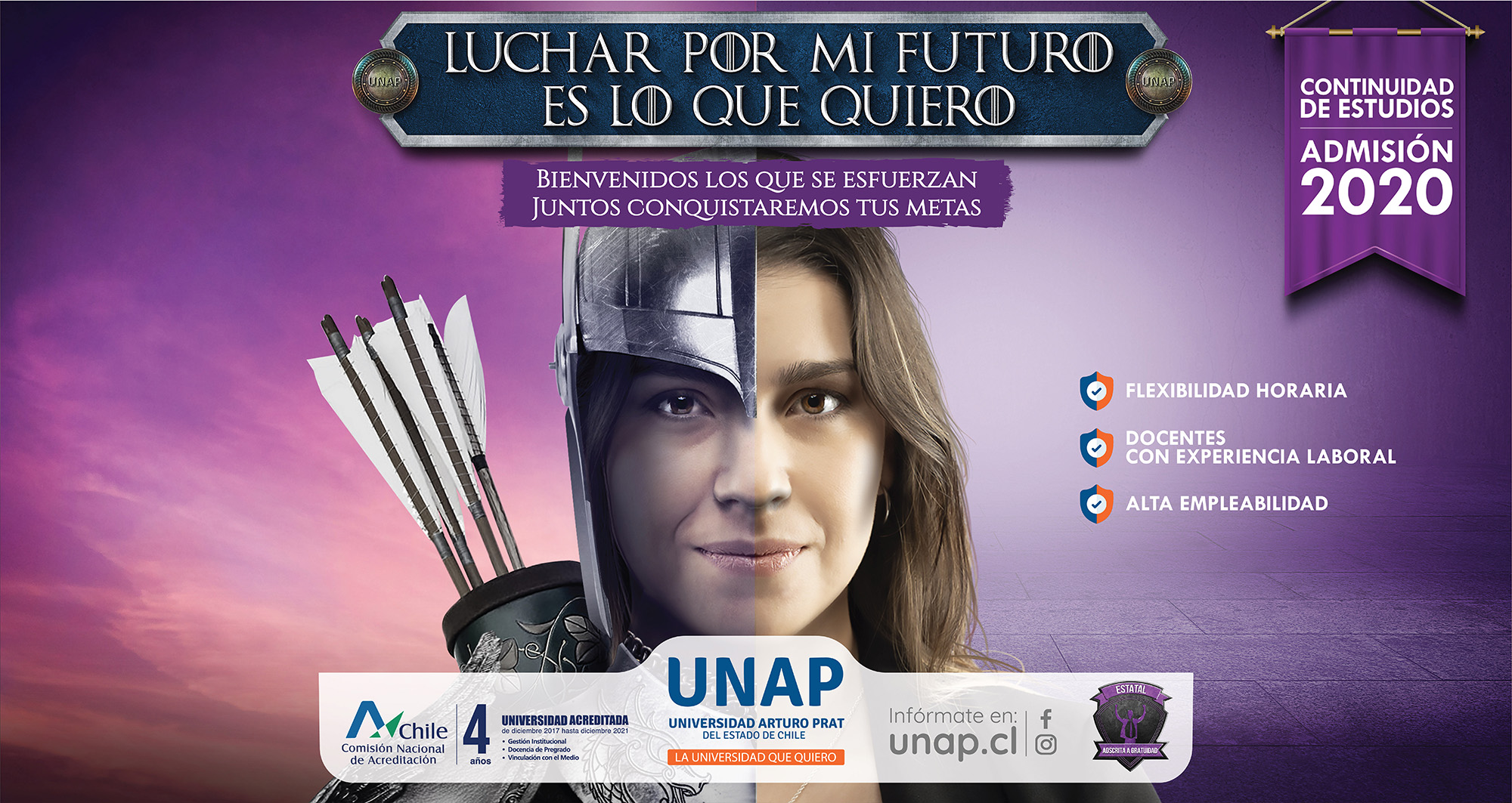 Gráfica Continuidad 2020 UNAP