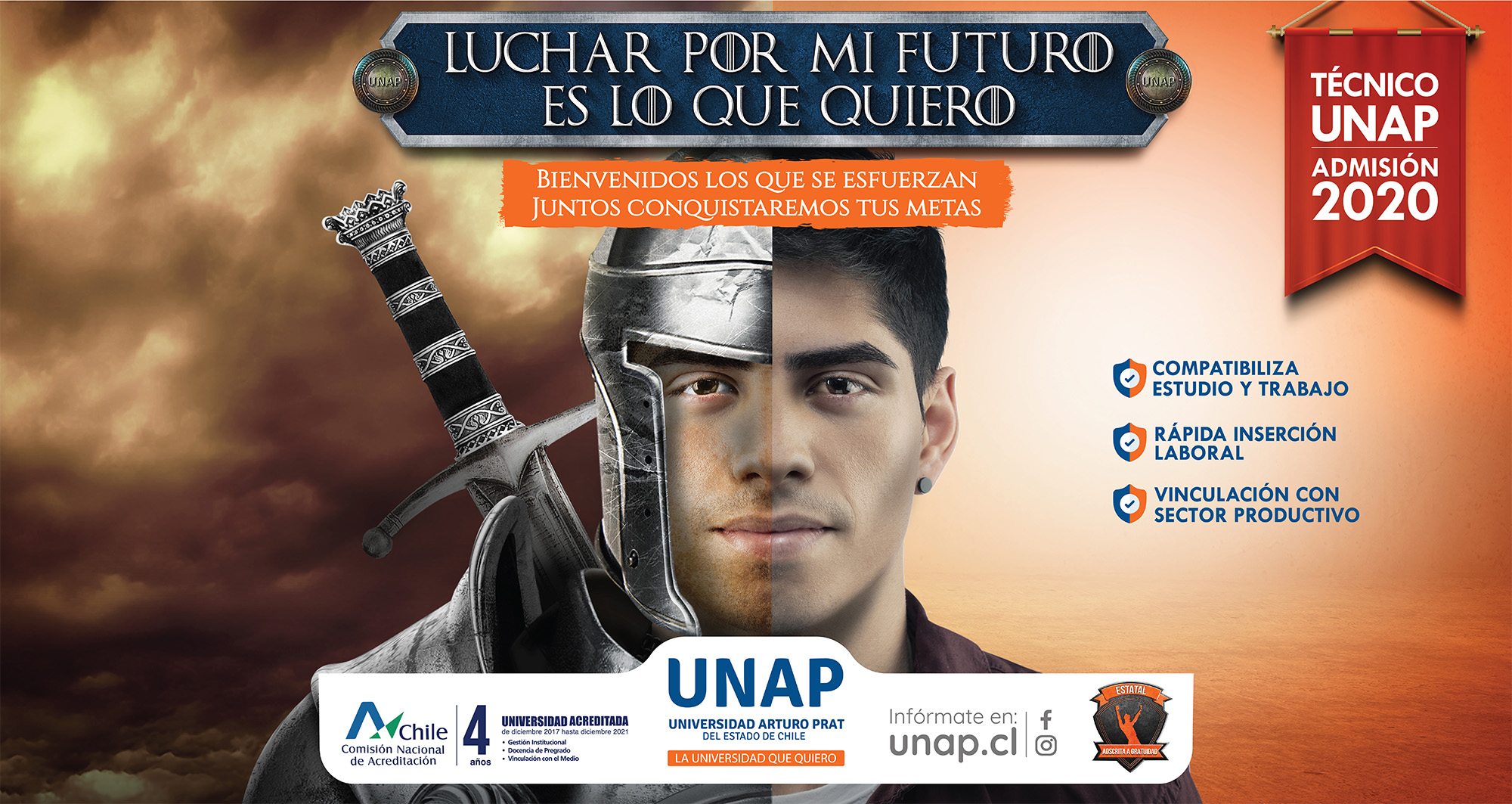 Gráfica Técnico 2020 UNAP