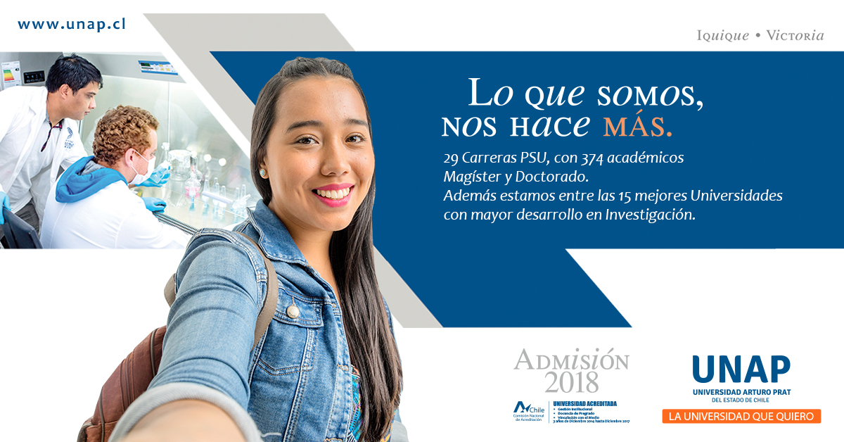 Línea Gráfica UNAP Admisión 3