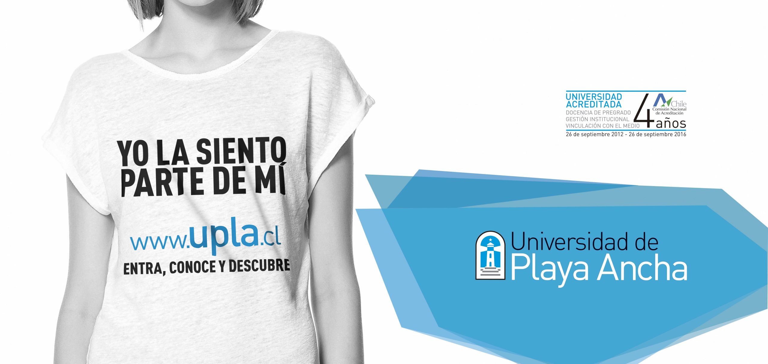 Línea Gráfica Campaña Admisión UPLA - Pieza 3