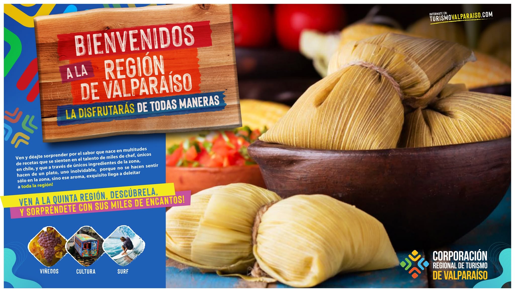 Gráfica Campaña Turismo Valparaíso - Pilar 4
